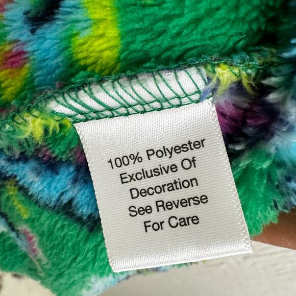 Vera Bradley Green Vibrant Paisley Printed Belted Robe Size Small Medium Color - Picture 4 of 7